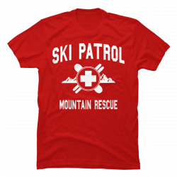ski patrol t shirt
